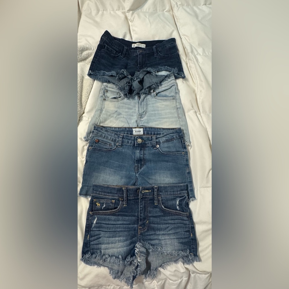 Girls/Teen Jeans shorts - 4 pairs